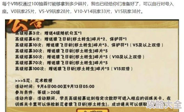 高招S首付活动赠送碎片数量详解